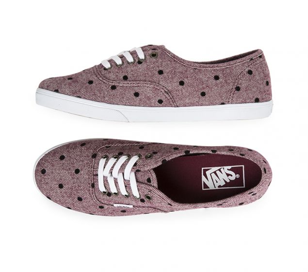 Copy of VANS |AUTHENTIC | LO PRO | BURGANDY/WHITE