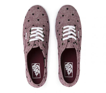 Copy of VANS |AUTHENTIC | LO PRO | BURGANDY/WHITE