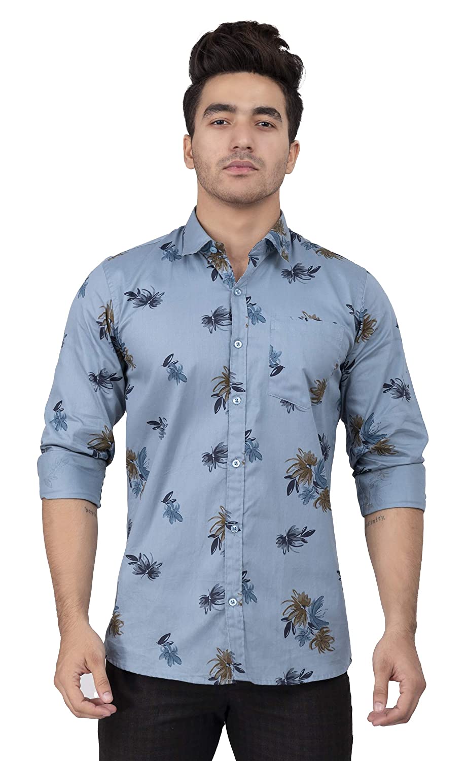 STYLETHIC Men's Slim Fit Shirt