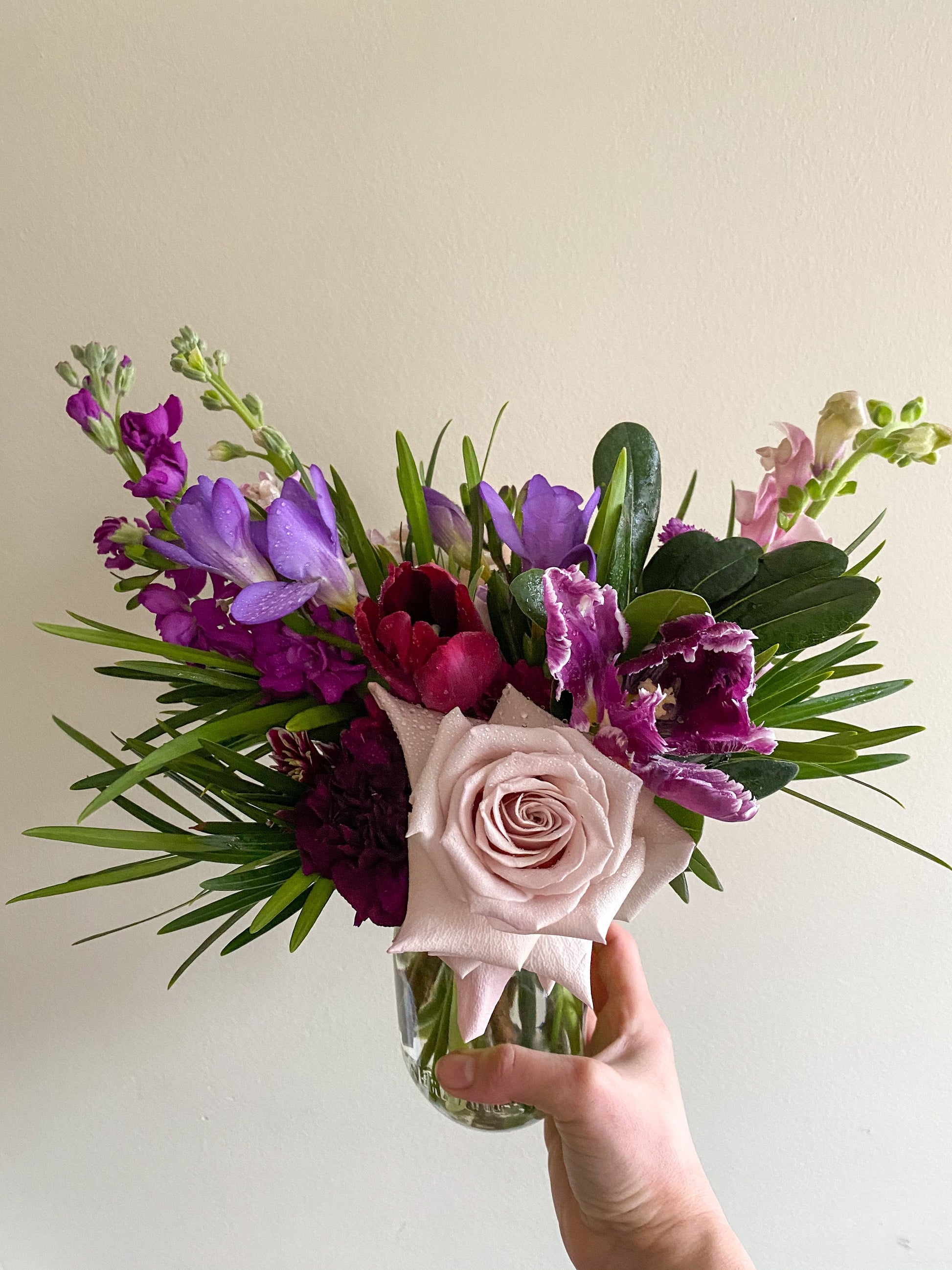 💜The Michele💜 International Women's Day Arrangement - Brave Blooms