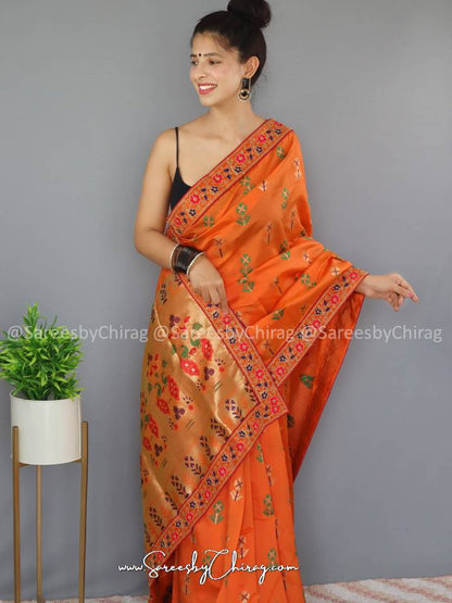 Copy of Banarasi Silk Saree | Bhanumati