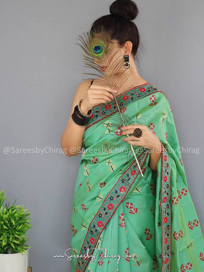 Copy of Banarasi Silk Saree | Bhanumati