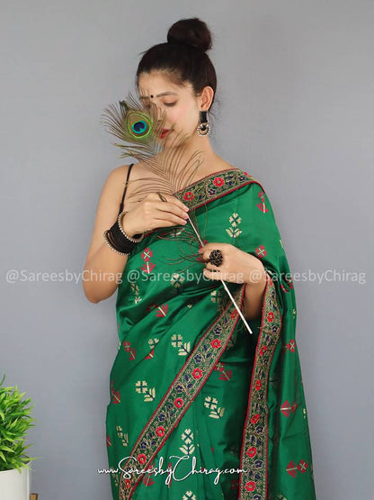 Copy of Banarasi Silk Saree | Bhanumati